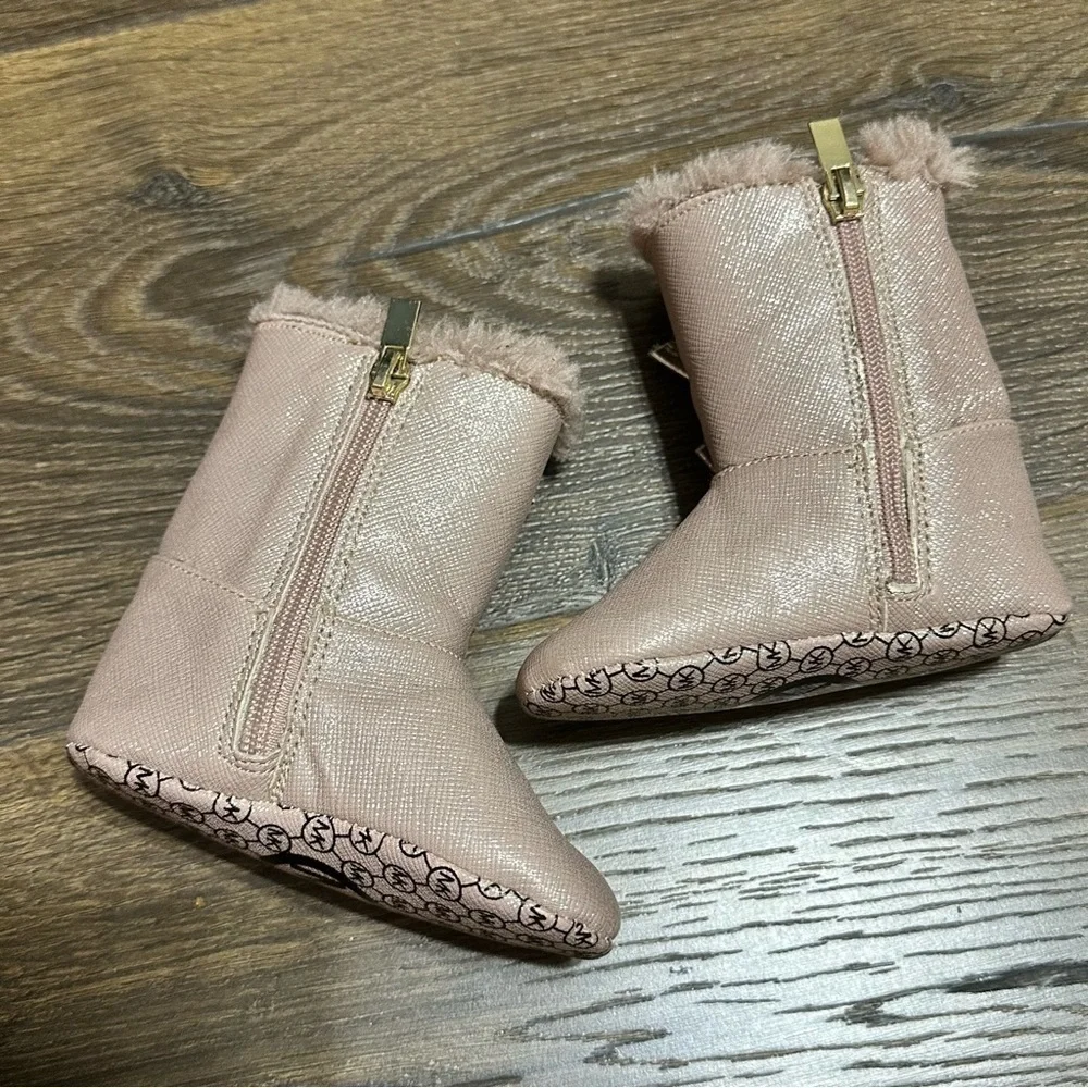 Baby girl Michael Kors boots 0-6 months